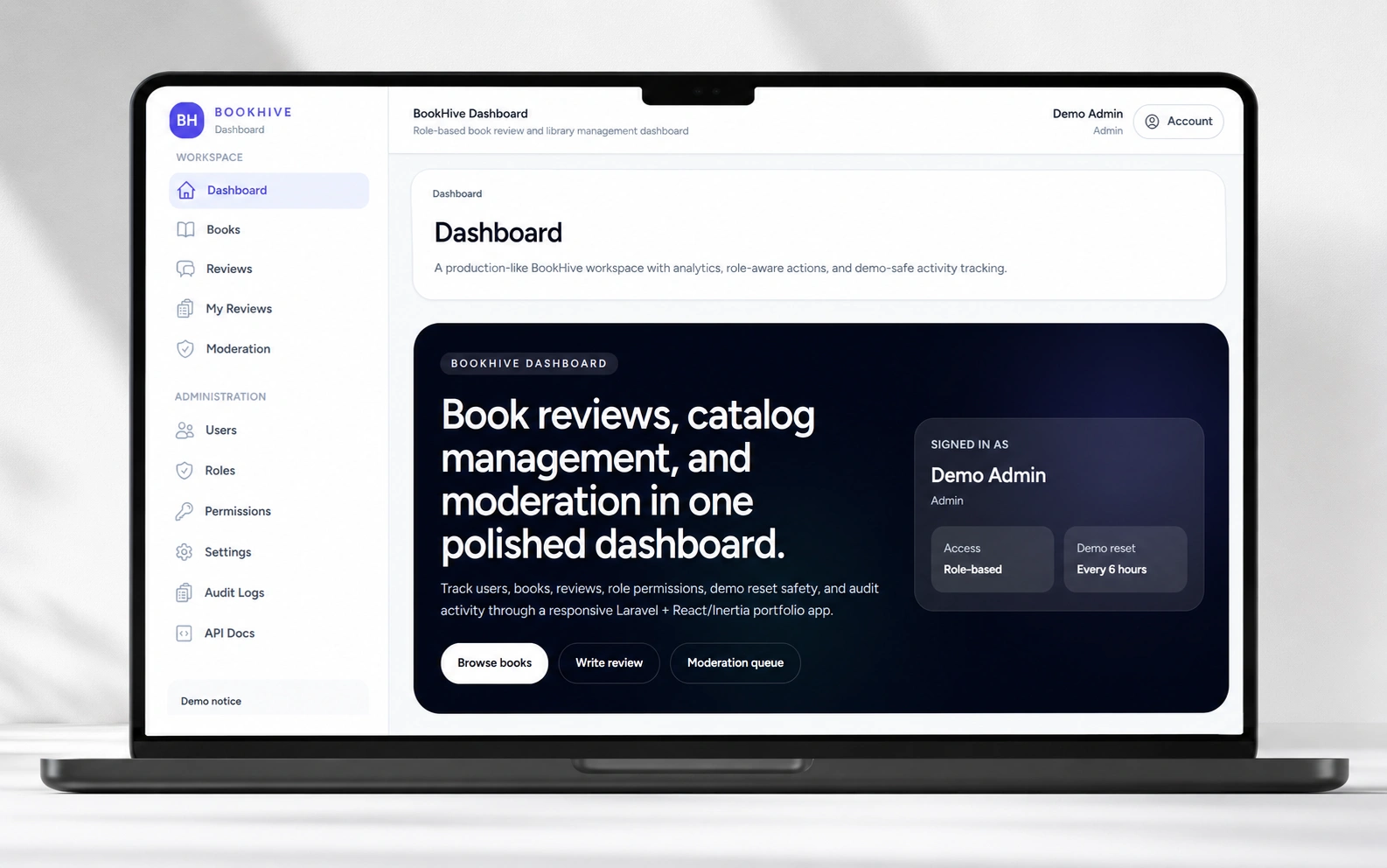 BookHive Dashboard cover preview