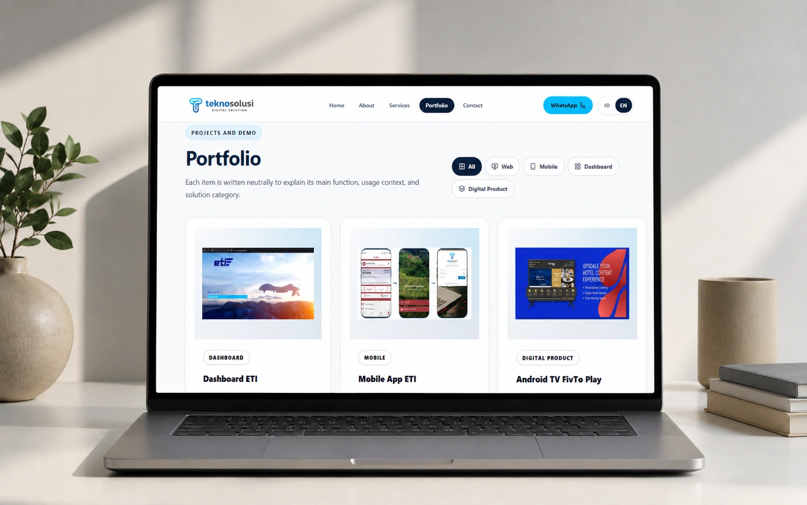 TSJ Company Profile mockup 2