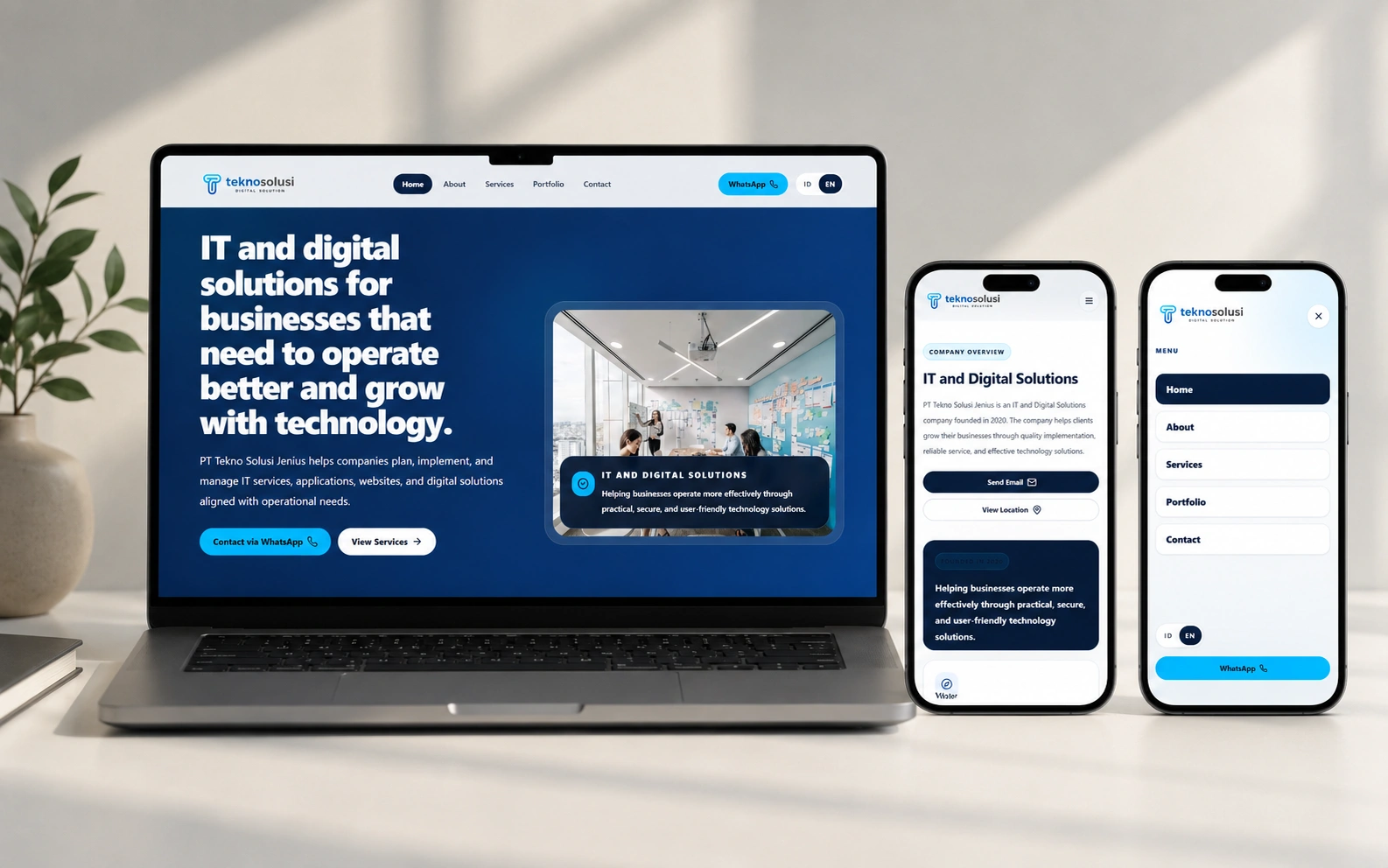 TSJ Company Profile mockup 3